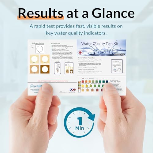 getTested at-Home Water Quality Test Kit – Identify Drinking Water Purity for Your Family – Rapid 14-Parameter Results for Well, City, Tap, & More – Easy & Convenient - Image 5