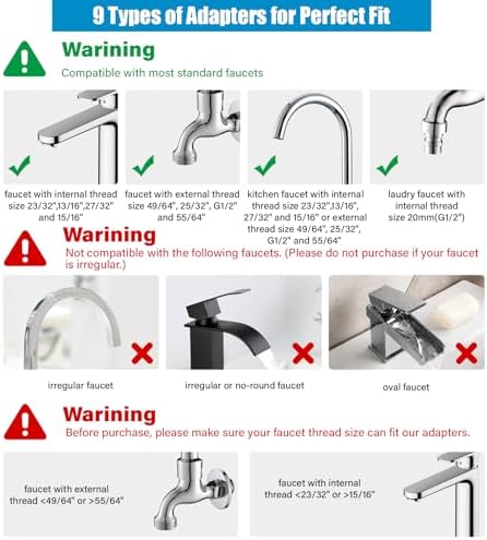 Water Filter for Sink Faucet, 380-Gallon Mount Purifier for Kitchen Sink - Image 5