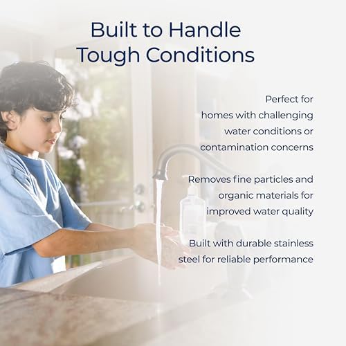 HydroFLOW Whole Home Force Field Filter | Removes Harmful Pathogens, Heavy Metals & Contaminants | Safer Water for Your Family | Advanced Whole House Filtration - Image 5