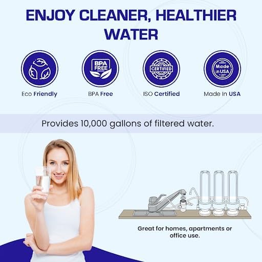 Smart Countertop Water Filter System | Crystal Quest (Single, Stainless Steel) - Image 4