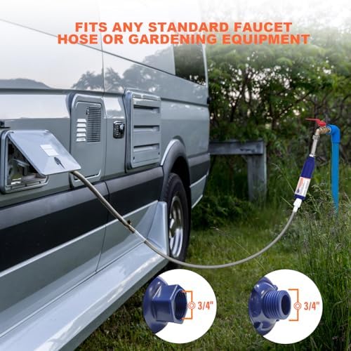 WELLUCK RV Camper Inline Water Filter Reduce Chlorine and Odor, 4 Packs RV Camping Water Hose Filter Accessories for Camping Trailer Motorhome Boat Marine Drinking Garden Car Washing - Image 6