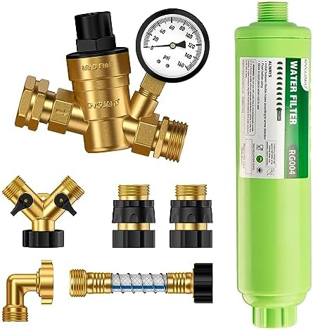 RVGUARD RV Water Pressure Regulator Kit by RVGUARD
