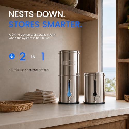 Purewell 4-Stage Gravity-Fed Water Filter System with UltraClean Technology - Image 7