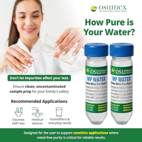 Metal Free Water 50ml (Pack of 2) - Distilled Water for Heavy Metal Testing, Cooking, Washing, and Hygiene, Demineralized Waters for Home and Professional Use, Clean and Free of Heavy Metals - Image 2