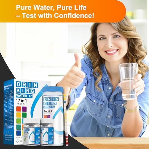 AAwipes Drinking Water Test Strips 17-in-1 100 Strips + 2 Bacteria Tester Kits, Lab-Validated Complete Water Testing for Home, Well, Tap Water, City Water, Flood Water Testing Strips (K03-100) - Image 5