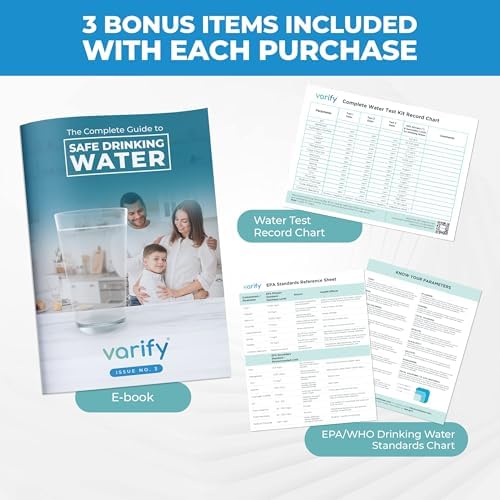 Varify 17-in-1 Complete Water Test Kit – Water Tester for Drinking Water - Image 6