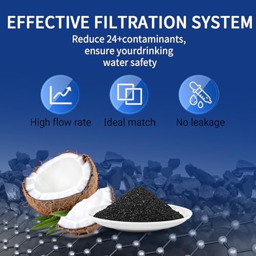Water Filter for Frigidaire FG4H2272UF LFHB2751TF FFHB2750TS FGSS2635TF - Image 4
