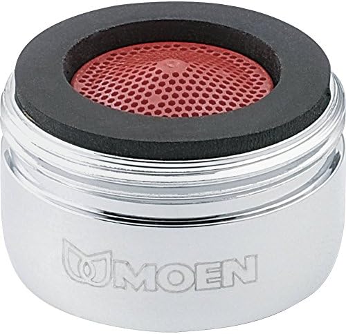Moen 3919 2.2 GPM Male Thread Kitchen Faucet Aerator, Chrome by Unknown
