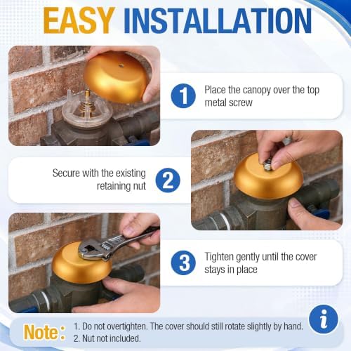 Enhon Backflow Preventer Canopy Compatible with 765 1" and 1-1/4" - Image 5
