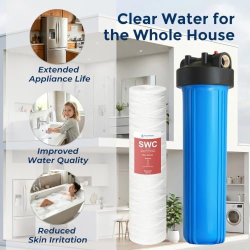 WH-20HD 20"x4.5" Whole House Water Filter Housing - Image 7