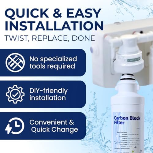 IPW Aquaflo QCUF Ultra Filtration Kit Filter for Undersink Water Systems - Image 3