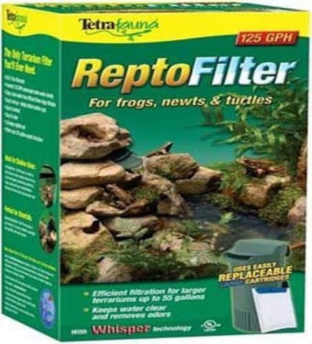 Tetra ReptoFilter Terrarium Filter, 125 GPH by Tetra