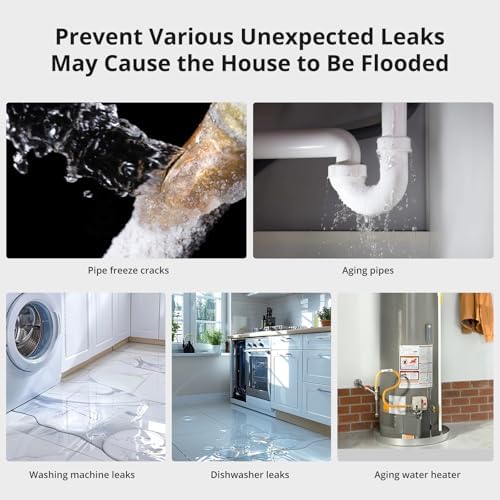 SONOFF SNZB-05P Zigbee Water Leak Sensor for Alarm System and Smart Home Automation, Wireless Mini Flood Detector for Kitchen Bathroom Basement 1Pack - Image 5