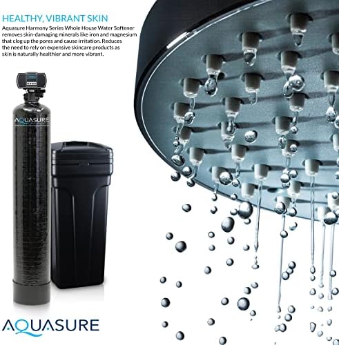Aquasure 64,000 Grains Whole House Water Filter Bundle with Automatic Digital Metered Control Softener and 75 GPD RO Reverse Osmosis Drinking System | Removes Hardness | Ideal for 4-6+ bathrooms - Image 4