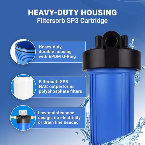 Whole House Water Filter 10" x 4.5" Filtersorb SP3 Anti-Scale EZ-2700 - Image 5