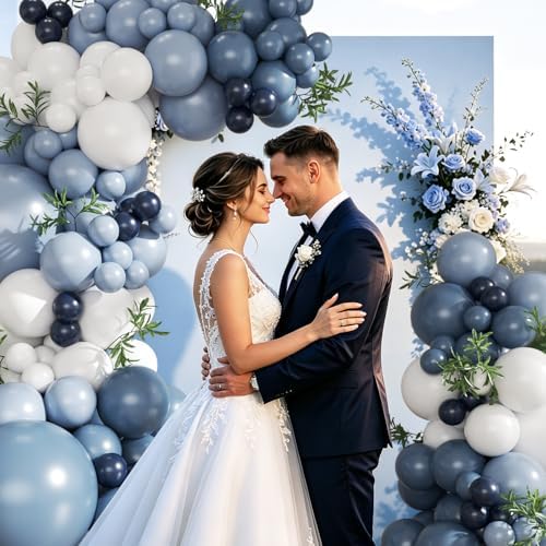 Navy Blue Balloon Arch Kit for Blueberry Baby Shower Birthday Decorations - Image 5