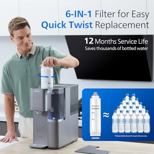 PHILIPS ADD583 RO Filter for ADD6928DG & ADD6926WH Countertop Dispenser - Image 3
