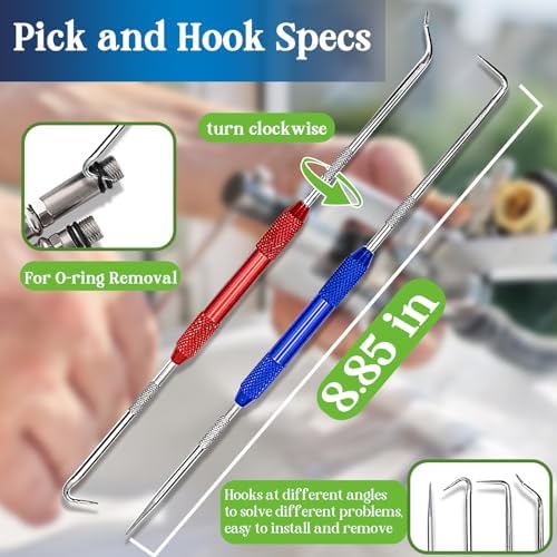 1075 Pcs 3-in-1 Spigot Repair Washers & Hose Gasket & Faucet O-Rings Kit - Image 7