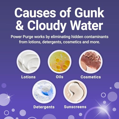 Bio Ouster Power Purge Hot Tub Jet Cleaner w/Towel - Hot Tub Cleaner for Jets, Tubes, Plumbing - for Standard & Inflatable Spas - Removes Gunk Buildup for Crystal Clear Water - Made in USA (4-Pack) - Image 6