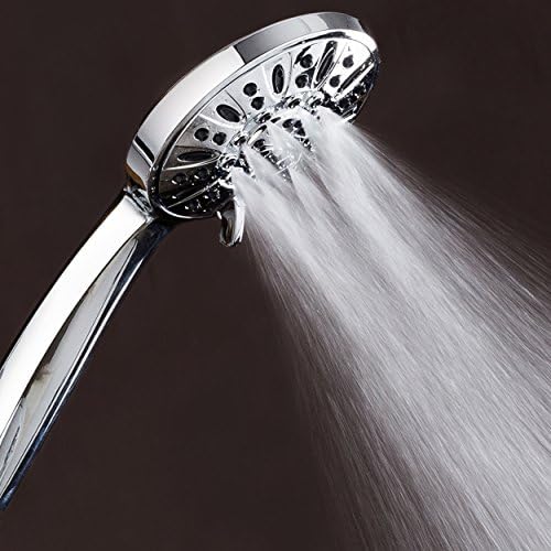 AquaDance High Pressure Luxury 6-mode Ergonomic Handheld Shower Head Set - Image 4