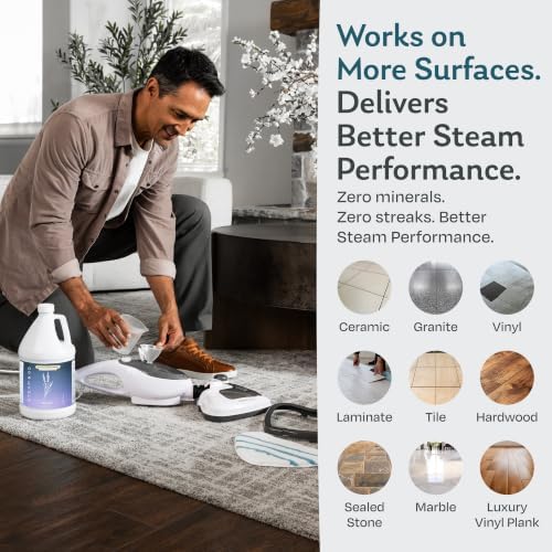 Steam & Go Demineralized Water for Steam Mop, Lavender, 32 Fl Oz Bottle - Image 6