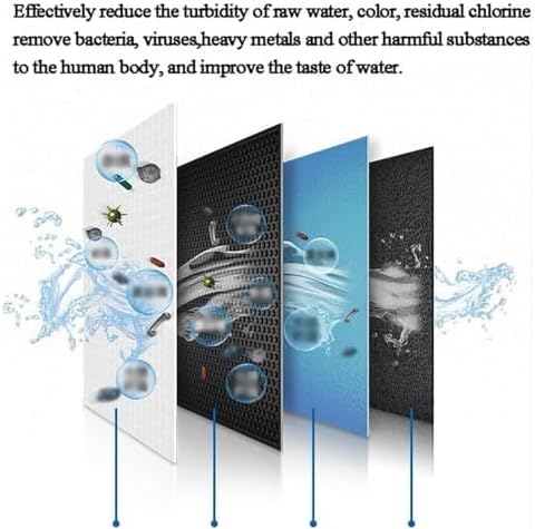 4-Stage Replacement Filter Cartridge Set Ultrafiltration Water Dispenser - Image 2