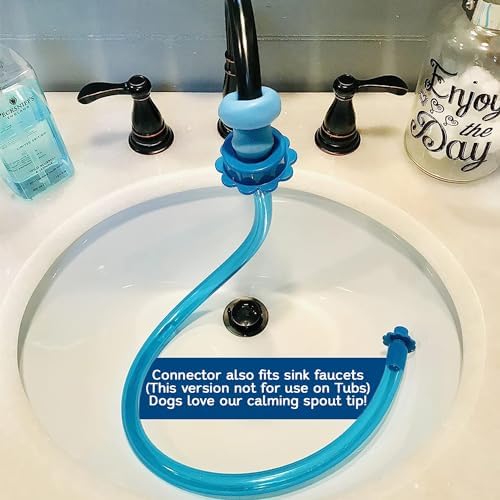 Rinseroo Bundle | Slip-On, No-Install Shower Hose (6 Foot) and Replacement Hose Connectors (3 pack) for Shower Cleaning, Babies, and Hair - Fits Showerheads/Sinks up to 4" - Image 6