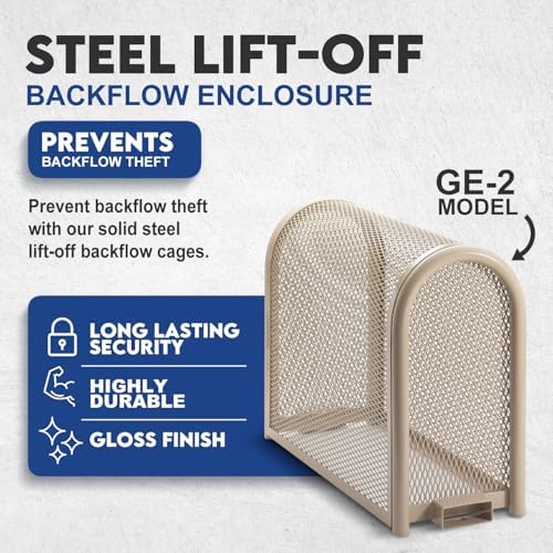 Premium Backflow Preventer Security Cage with Locks and Anchors, Medium - Image 5