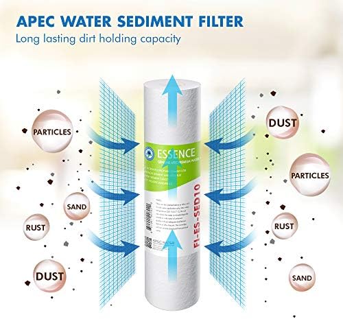 APEC Water FI-ES-SED10 Sediment Replacement Filter, 5 Micron, Stage 1 - Image 2