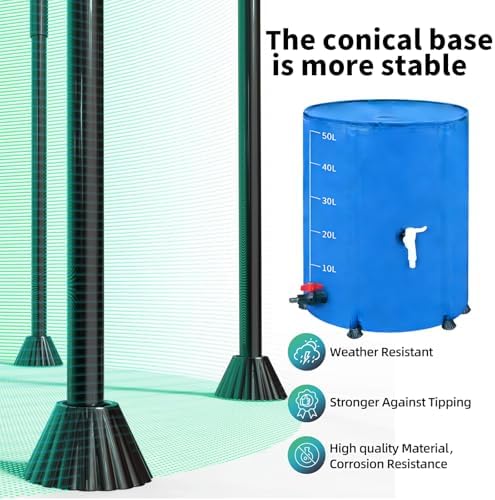 Portable Foldable Outdoor rainwater Barrel for Spring & Summer use. Ideal for Garden Irrigation, Courtyard Cleaning and Emergency Water Storage, Various (Blue, 752L/198.65GAL) - Image 6
