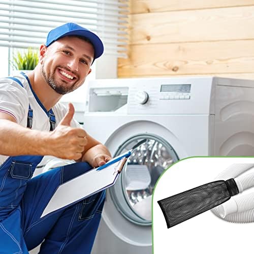 Shappy 24 Pack Washing Machine Lint Traps with Cable Ties (Black) - Image 6
