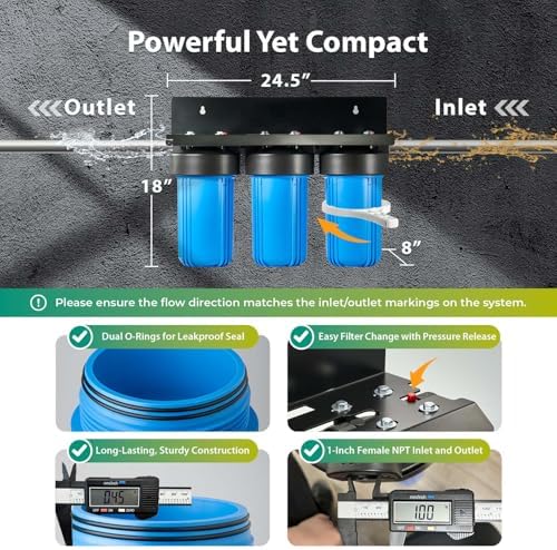 iSpring PFAS & Heavy Metals Whole House Water Filter System - Image 5