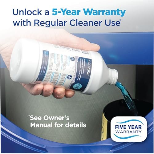 EcoPure EPW140 Smart Whole House Water Softener with Wi-Fi – App Monitoring, Smart Alerts, AutoSense AI Efficiency, Compact Cabinet Design - Image 7