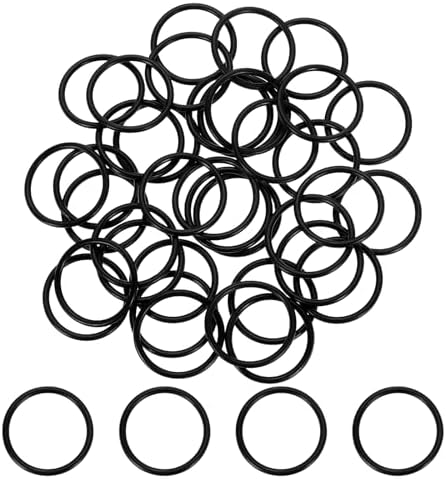 uxcell 200Pcs AS-019 NBR 70A O-Rings 13/16"ID x 1/16"CS/0.801"ID x 0.07"CS by uxcell
