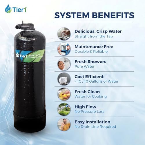 Tier1 Whole House Chloramine Water Filter System, 300,000 Gallon Capacity - Image 3