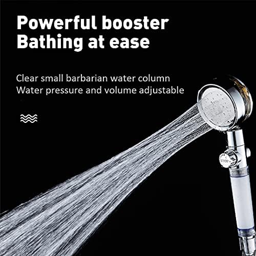 CWPW High Pressure Handheld Showerhead with filters,Vortex hydro jet Turbo - Image 4
