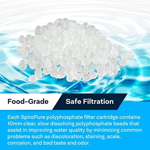 SpiroPure 10x2.5 Polyphosphate Hard Water Filter Anti-Scale Salt-Free, 12PK - Image 3