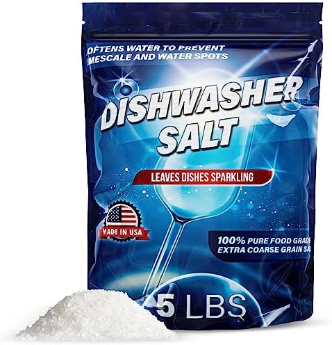 IMPRESA Coarse-Grain Dishwasher Salt - 80 Oz 100% Pure Formula & Softener Salt - Compatible With Miele, Bosch & Whirlpool Models & Dishwasher Water Softener - Image 7