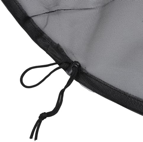 4pcs Rain Mesh Cover, Durable Polyester Drawstring Netting Screen for Water Collection Buckets, with 37.4 Inches Diameter for Yard Garden - Image 7