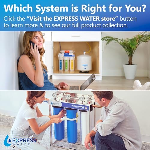 Express Water Whole House Water Filter System, 2-Stage, Sediment & Carbon - Image 6