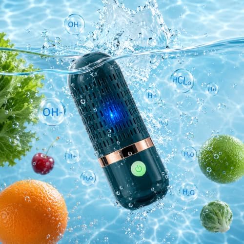 Fruit and Vegetable Washing Machine,Fruit Cleaner Device with OH-ion - Image 5