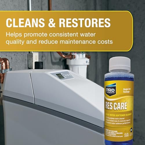 Pro Products Res Care Water Softener Cleaner for Hard Water, 4 oz (4-Pack) - Image 3