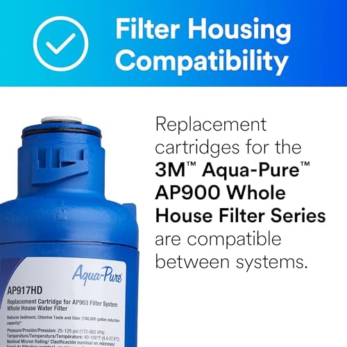 3M Aqua-Pure AP900 Series Whole House Water Filter Cartridge AP917HD - Image 2