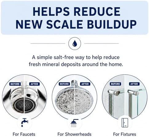 Magnetic Water Softener - Salt-Free Hard Water Conditioner | Portable, Easy Install for Home/RV/Apartments | Prevents New Sediment & Limescale - Image 3