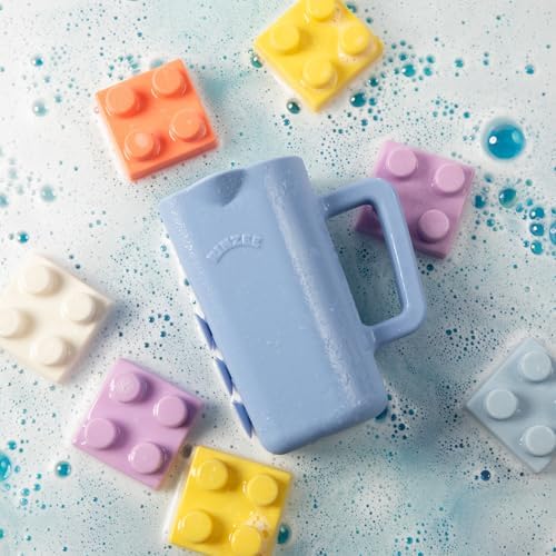 Rinzee® Baby Bath Rinse Cup with Suctions – Soft Silicone Shampoo Rinser for Kids – BPA‑Free, Drains Upside Down, Sticks to Tiles. Patent Pending - Image 4