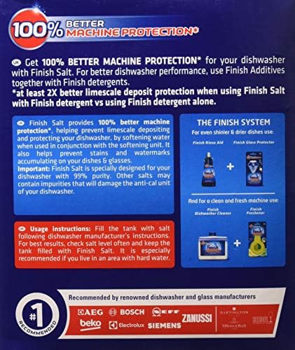 Finish Dishwasher Water Softener Salt for Bosch Dishwasher 6.6 lbs - Image 2