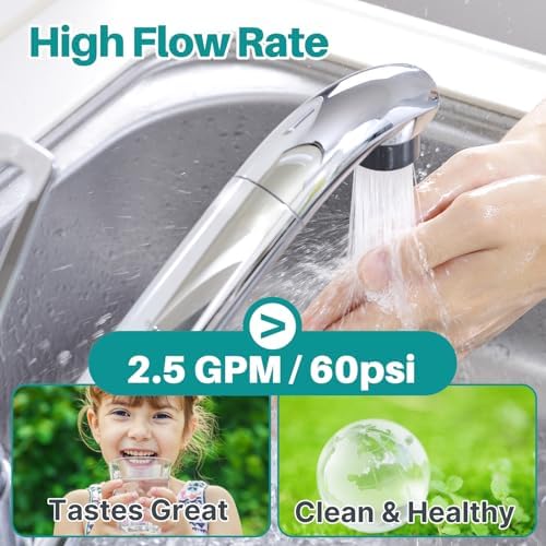 ICEPURE WFC5300A Under Sink Water Filter system, 3 Years or 22000 Gallons Ultra High Life, Replacement for ICEPURE WFS5300A Under Sink Water Filtration System, Removes Heavy Metals,Chlorine - Image 6