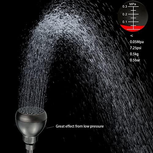 High Pressure Shower Head - Powerful Bathroom Pressure Boosting Showerhead - Perfect Universal Replacement for Rain Shower Heads(Oil Rubbed Bronze) - Image 2