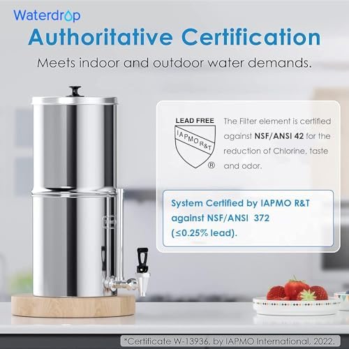 Waterdrop TK Gravity Water Filter System, NSF/ANSI 42&372 Standard - Image 2
