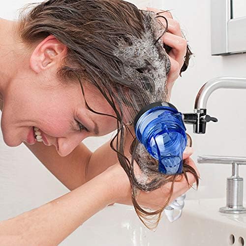 Sink Faucet Hose Sprayer Akamino Hair Washing Hand Shower Spray Faucet Attachment with Hose for Indoor Outdoor Kitchen Bathroom Tool Rinser - Image 5